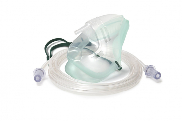 Intersurgical EcoLite™ Sauerstoff-Maske Erwachsene mit Schlauch 2.1m